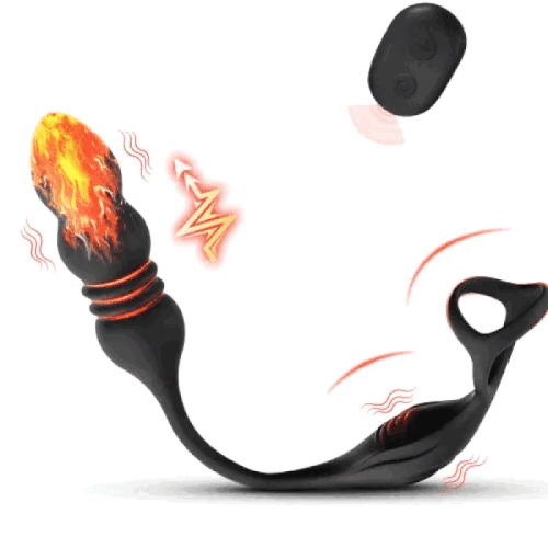 2024 New Dual-motor Powerful Thrusting Vibrating Anal Sex Toys