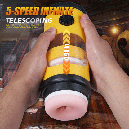 Sexoralab ™ Automatic 5-Speed Thrusting Smart Heating Male Masturbator