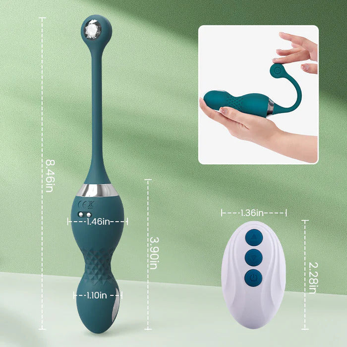 CLARA - Rotating Clitoral Vibrator & Prostate Massager for Couple