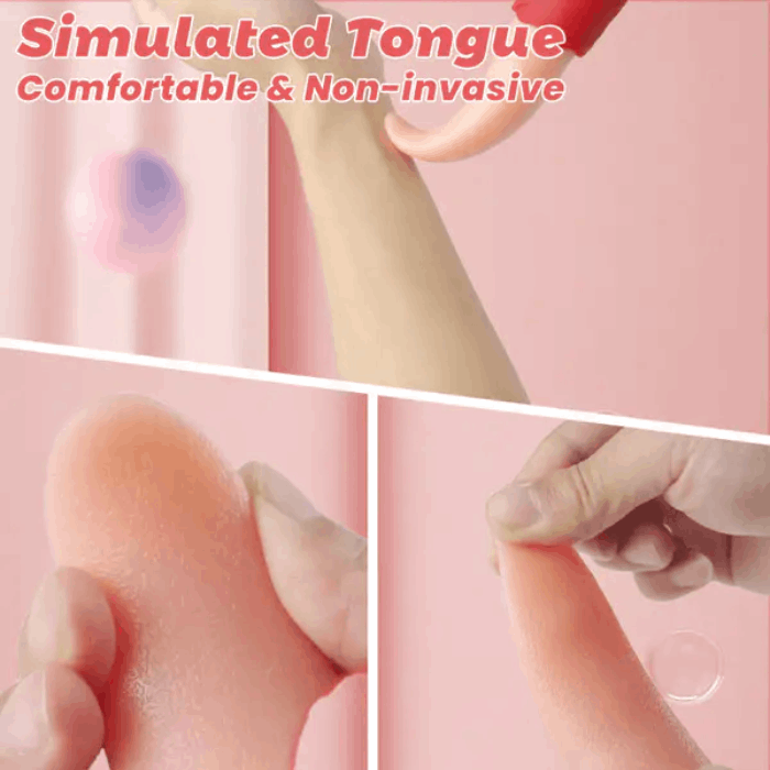 🔥30% OFF｜2‑in‑1 Flapping Tongue G‑Spot Stimulator ✨ Intense Deep Stimulation | Soft Body‑Safe Material | Discreet Packaging + Free Gift