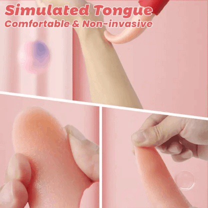🔥30% OFF｜2‑in‑1 Flapping Tongue G‑Spot Stimulator ✨ Intense Deep Stimulation | Soft Body‑Safe Material | Discreet Packaging + Free Gift