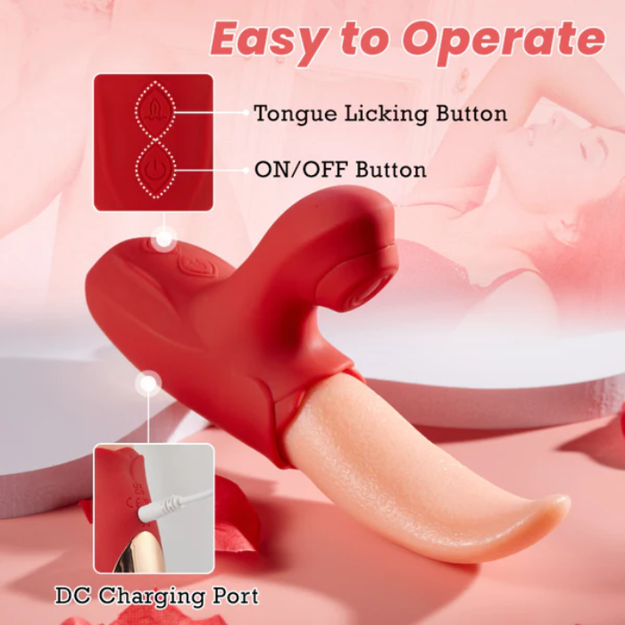 🔥30% OFF｜2‑in‑1 Flapping Tongue G‑Spot Stimulator ✨ Intense Deep Stimulation | Soft Body‑Safe Material | Discreet Packaging + Free Gift
