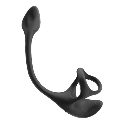 Zenith - Spherical Vibrating Anal Plug with Penis Rings