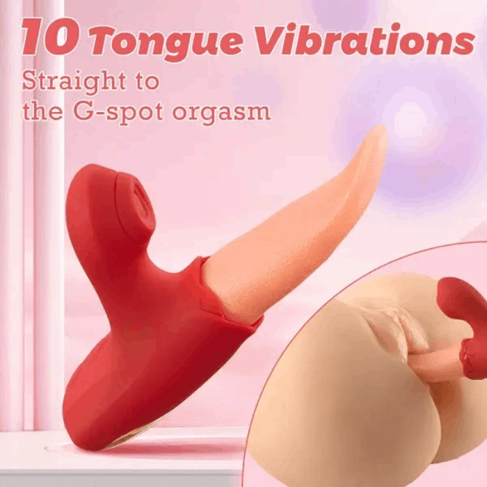 🔥30% OFF｜2‑in‑1 Flapping Tongue G‑Spot Stimulator ✨ Intense Deep Stimulation | Soft Body‑Safe Material | Discreet Packaging + Free Gift