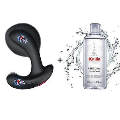 Buyging™ Couple Sex toy Remote Control 10 Vibrating Inflatable Anal Vibrator