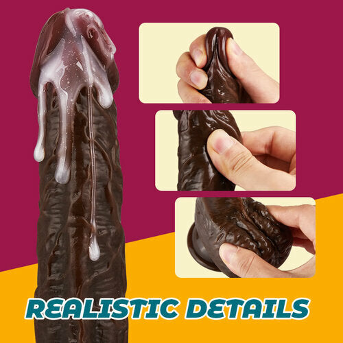 Jocko 8 Thrusting 8 Vibrating Swing Lifelike Wild Dildo 8.93 INCH